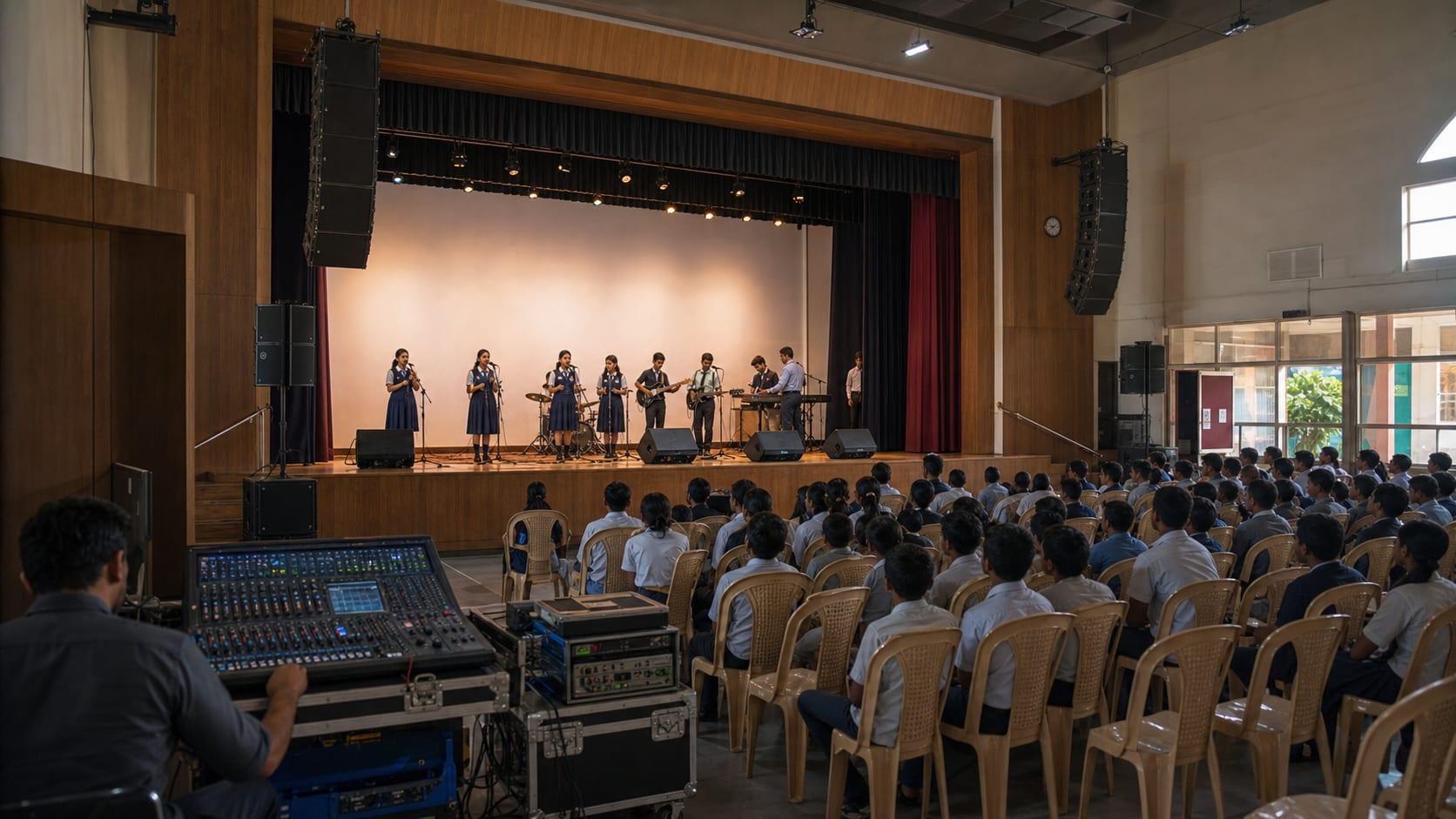 礼堂音响系统参考