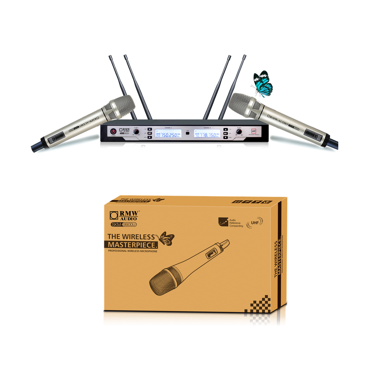 SKM-9900U UHF 无线麦克风系统 2
